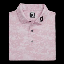Athletic Fit Cloud Camo Lisle - FJ Tour Collar