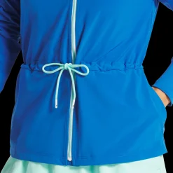 Full-Zip Lightweight Woven Jacket Women