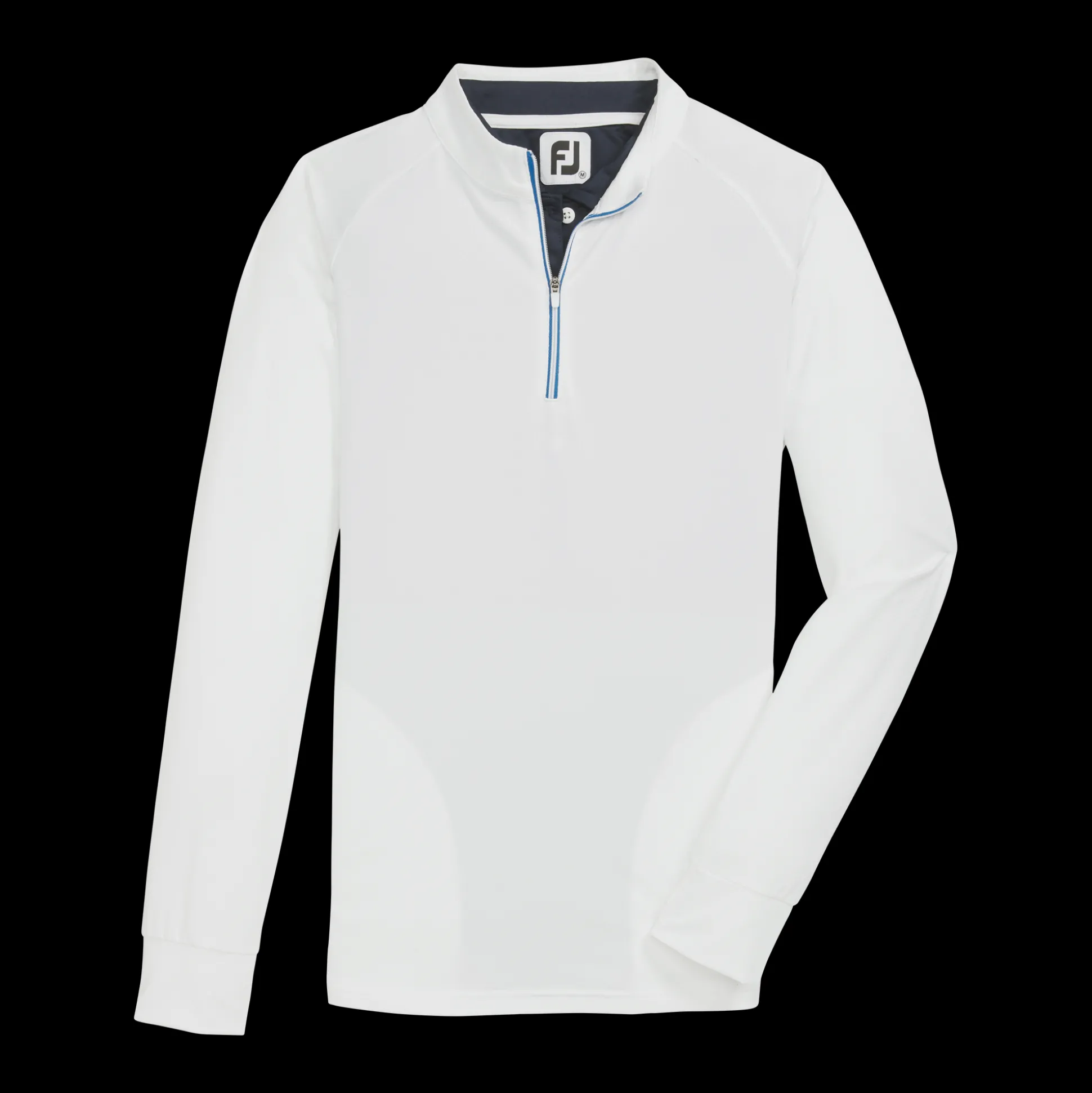 Quarter-Zip Dot Jacquard Mid-Layer Women