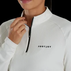 Quarter-Zip Rib Mid-Layer Women