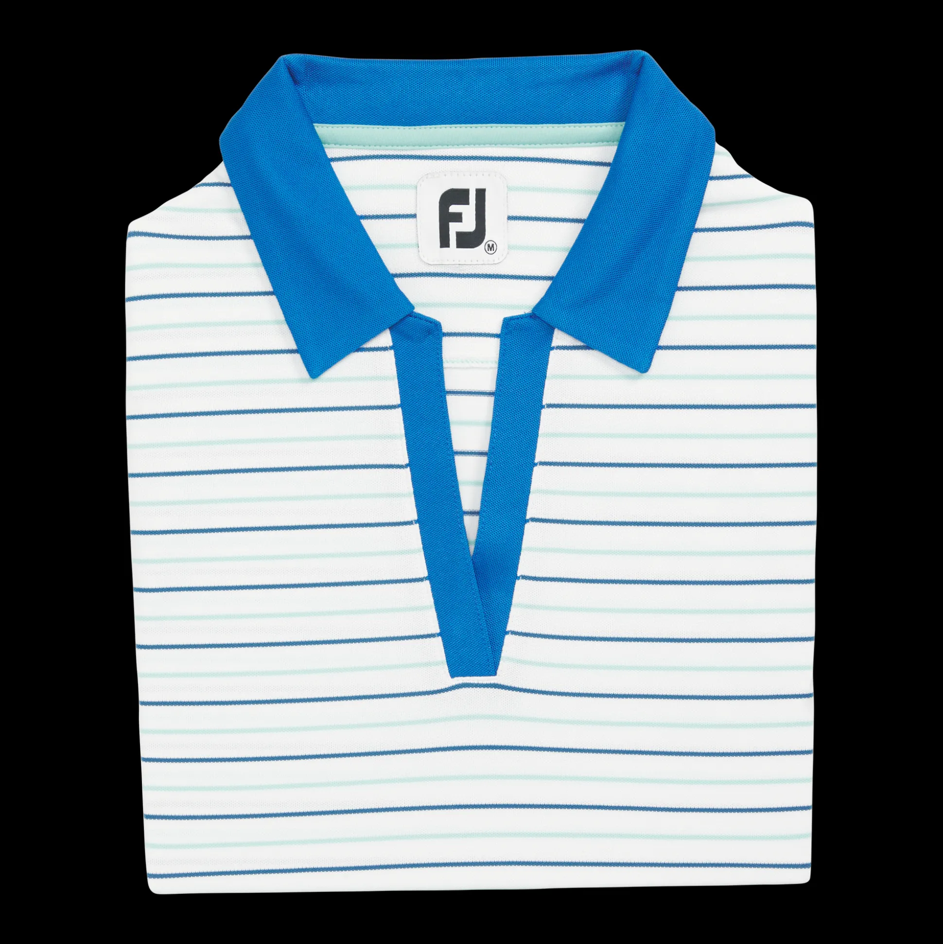 Sleeveless Stripe Open Placket Women