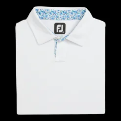 Solid Pique Floral Trim