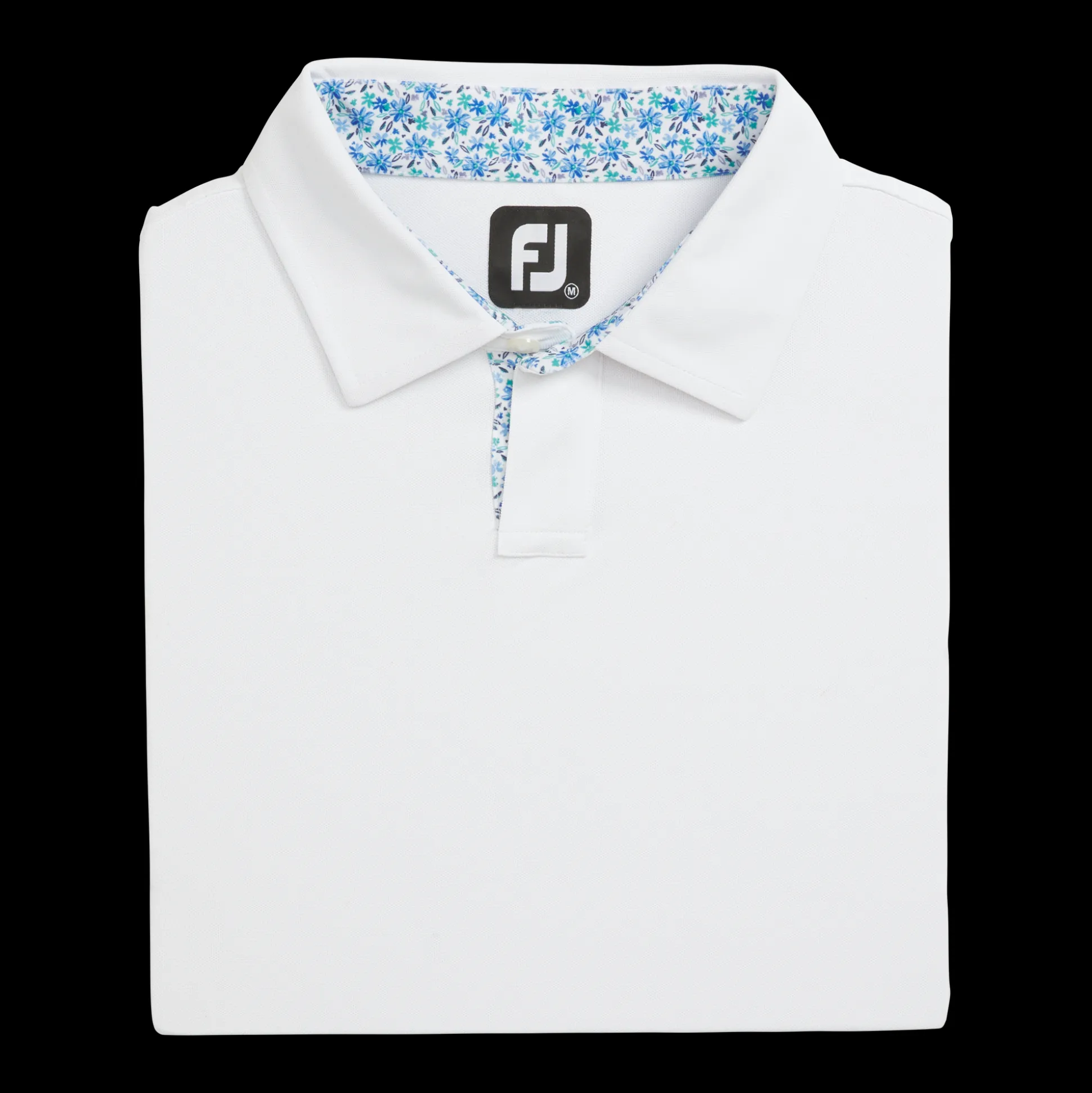 Solid Pique Floral Trim